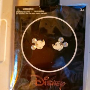 Mickey Mouse Pierced Earrings